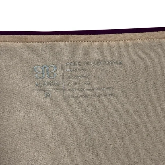 Albion Fit Plum High-Waisted Swim Bottoms SZ. M - Picture 14 of 15